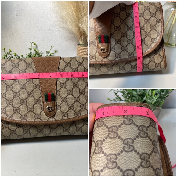 ❤️GUCCI Clutch bag with Sherry line❤️ - Picture 5 of 16